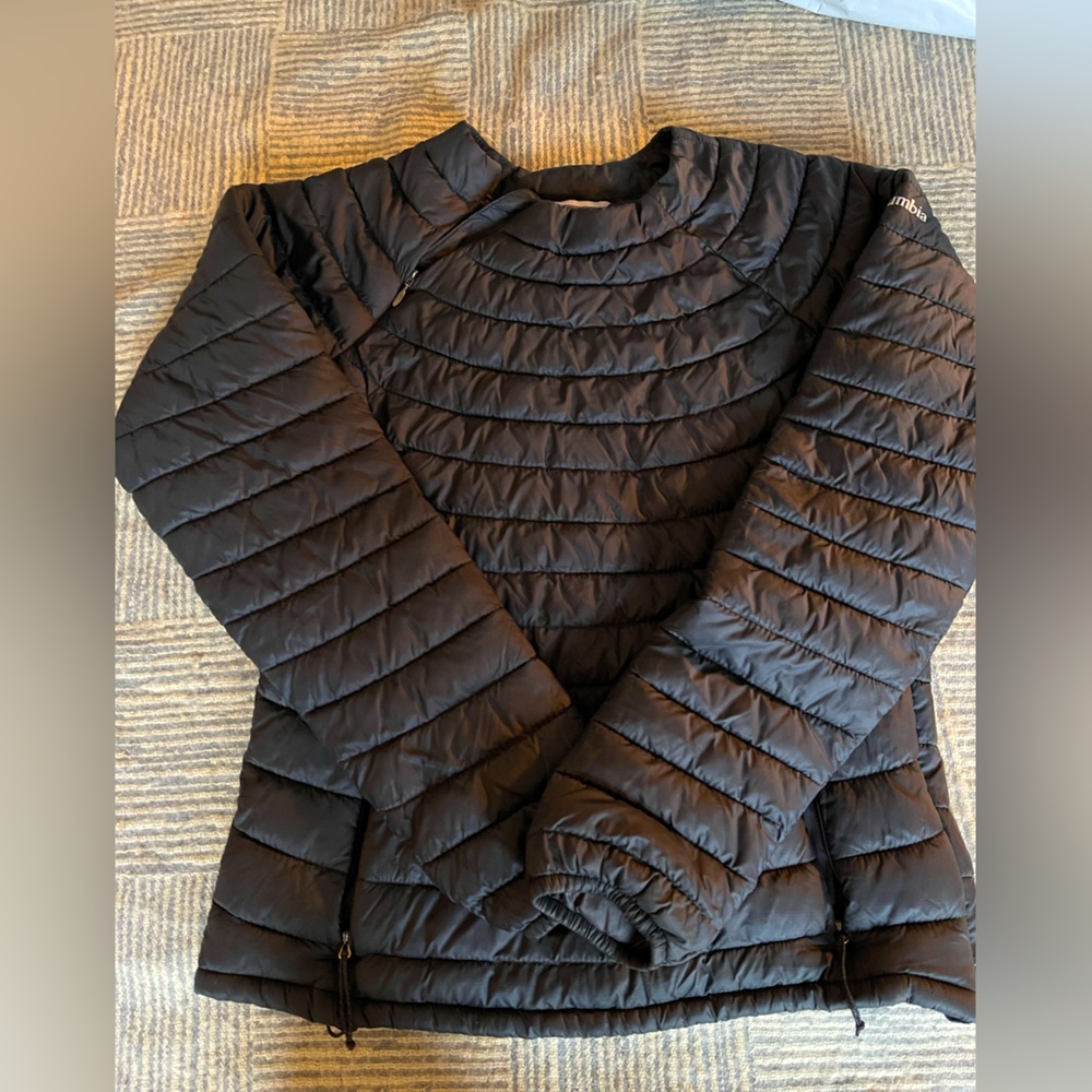 Columbia pullover puffer jacket size xs